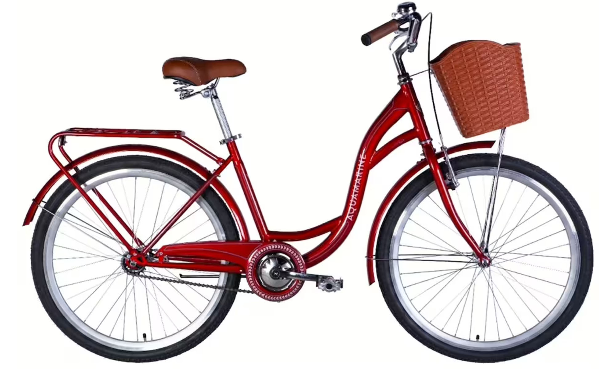 Велосипед Dorozhnik AQUAMARINE BH 26", размер M, рама 17", год 2026, бордовый